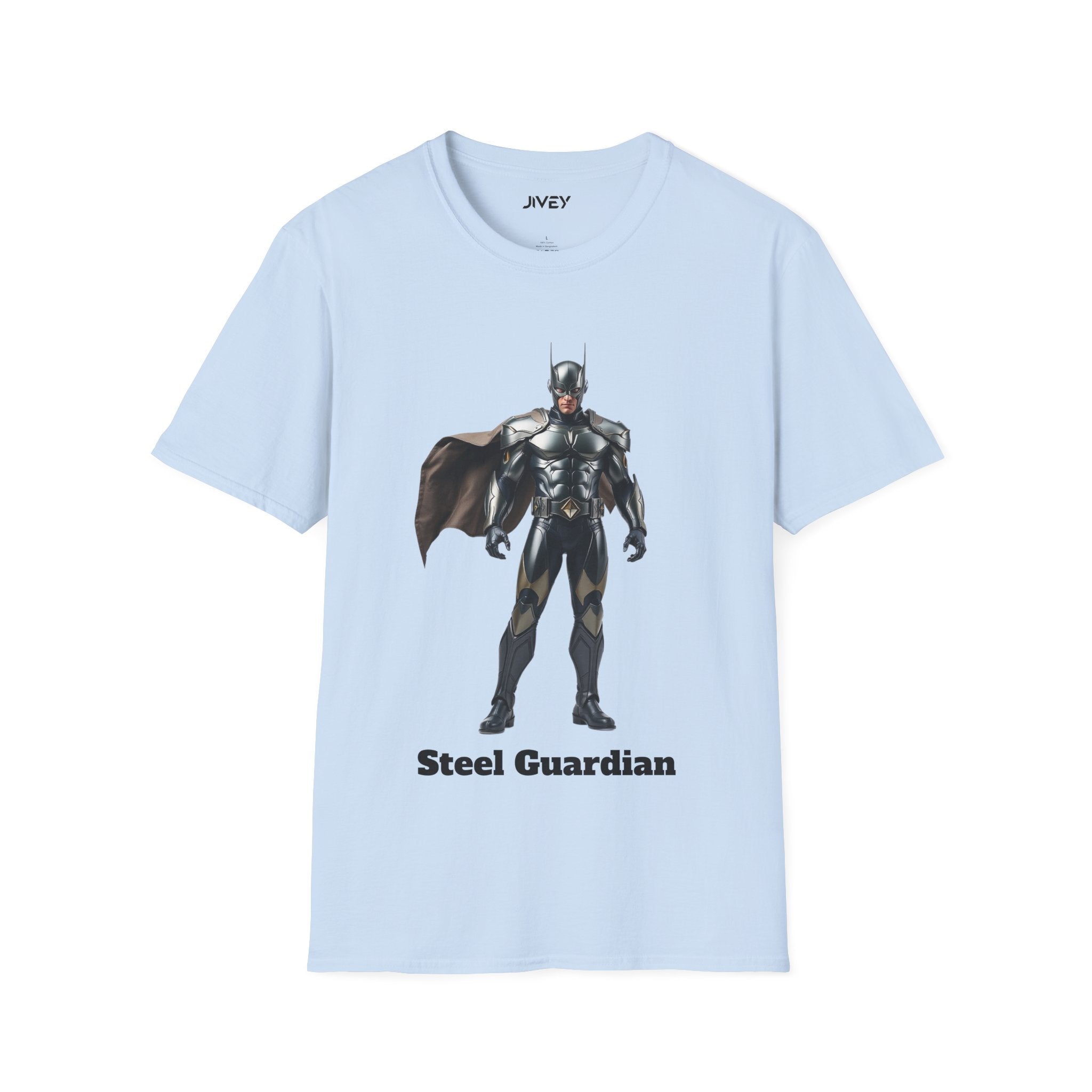 Steel Guardian Superhero Softstyle Tee