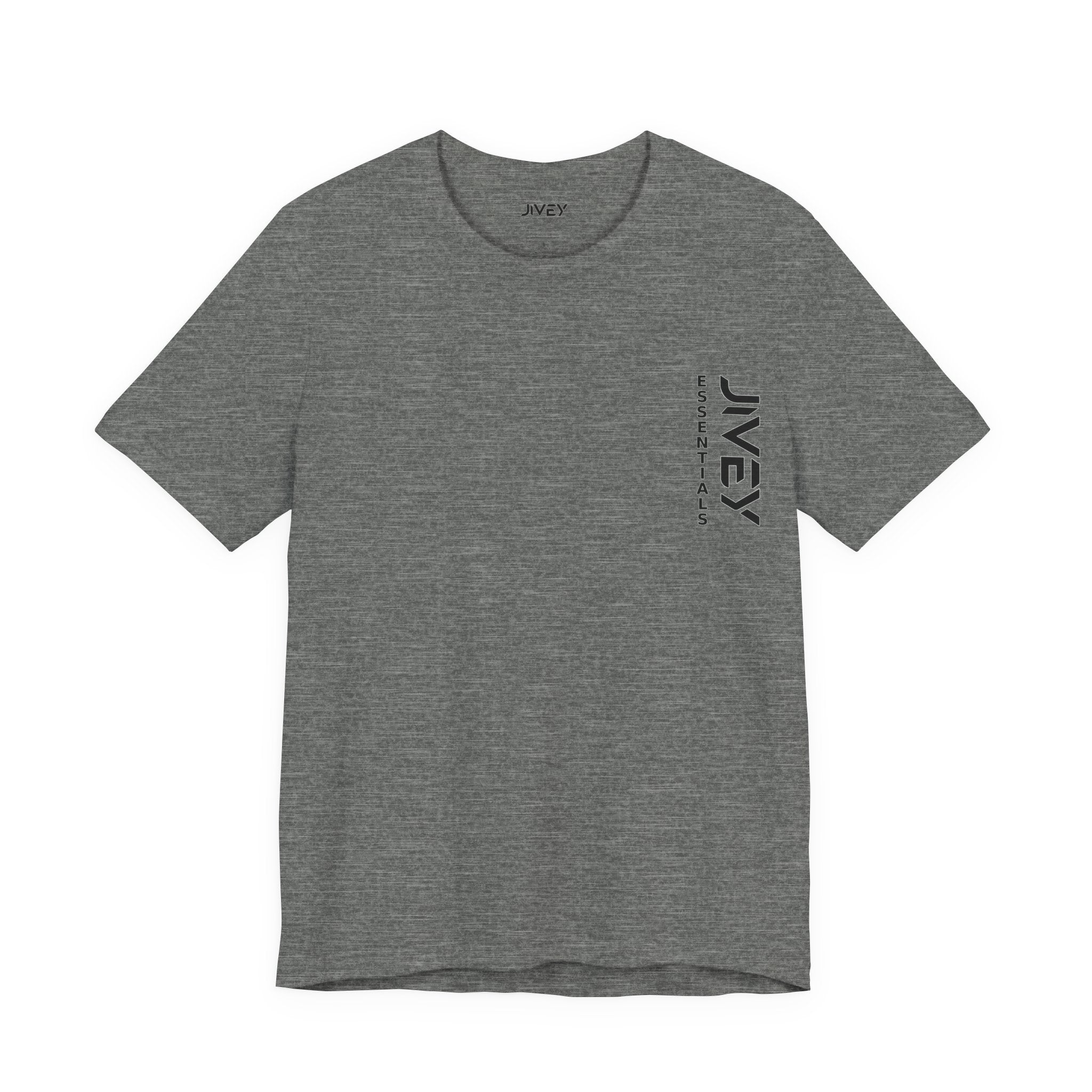 JIVEY Essentials Unisex Jersey Short Sleeve Soft Cotton Tee