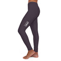 JIVEY Essentials Women's Casual Spandex Skinny-fit Dark Thistle Leggings