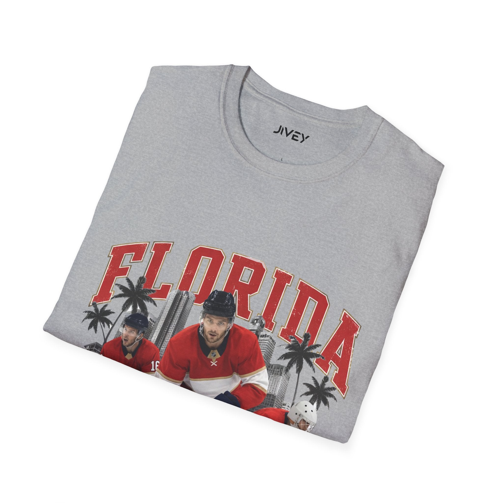 Florida Runs on Blades Grey Tee