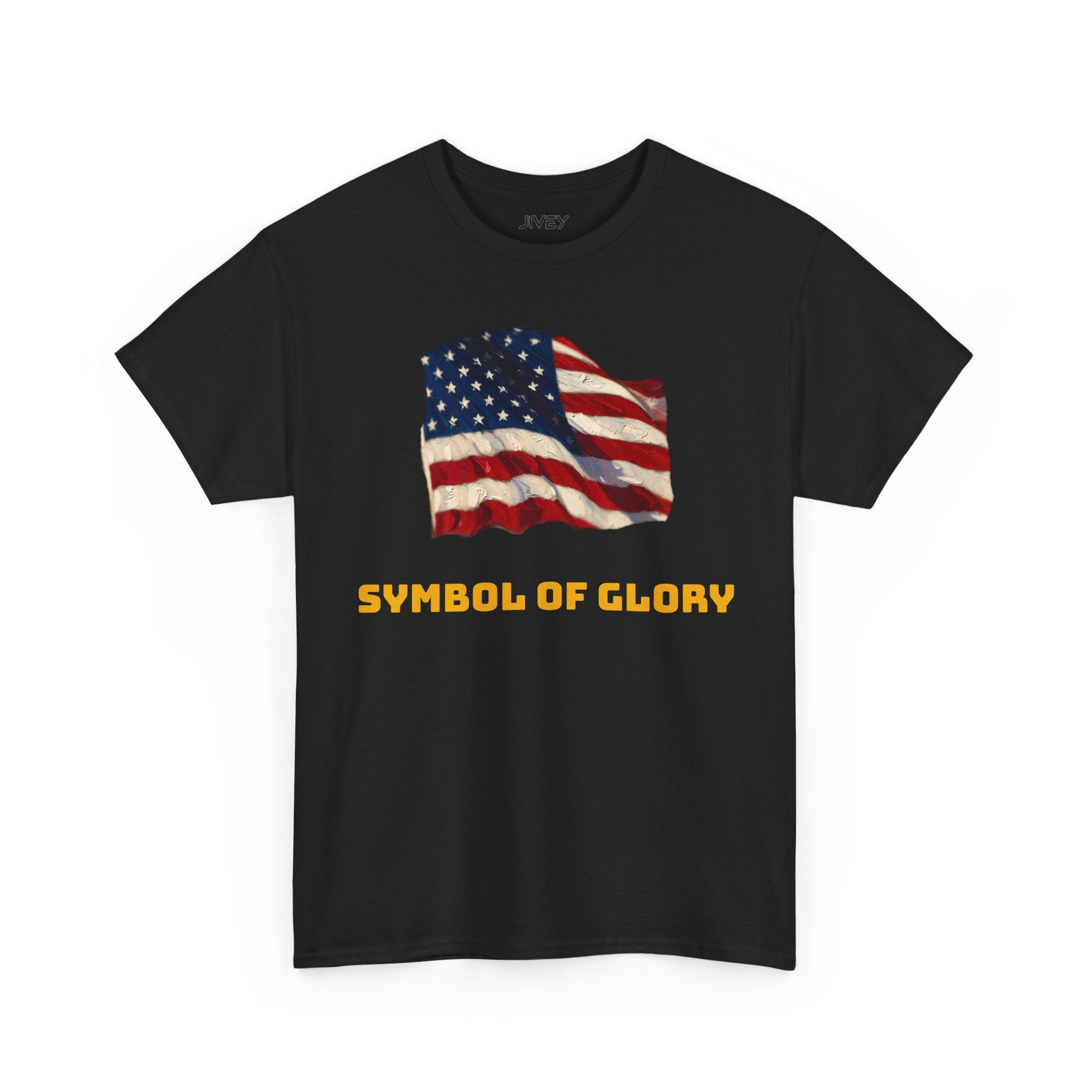 Flag and Old Glory Unisex Heavy Cotton Tee