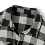 JIVEY Essentials Unisex Flannel Double Pockets Shirt