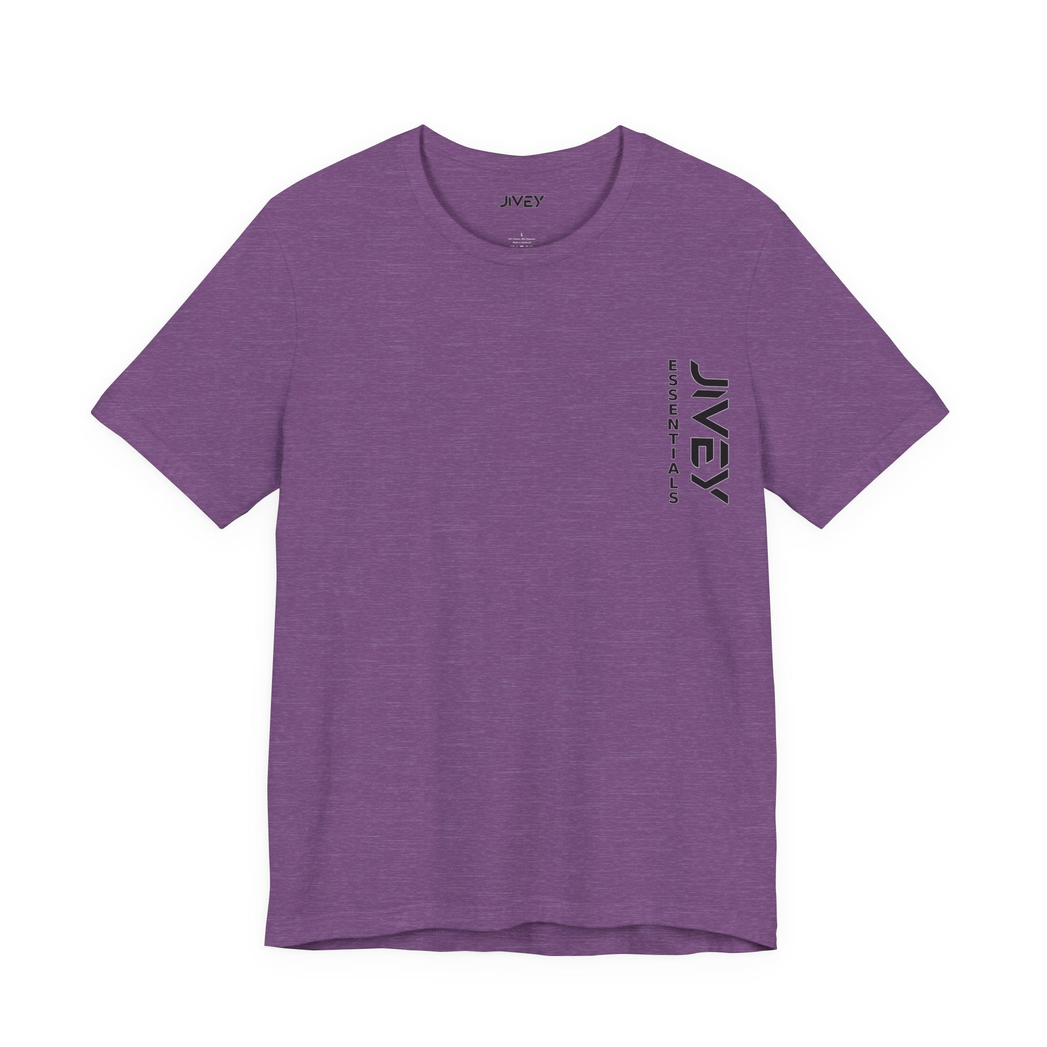 JIVEY Essentials Unisex Jersey Short Sleeve Soft Cotton Tee