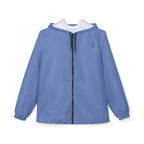 JIVEY Essentials Unisex Light-fabric Windbreaker Light Blue Jacket