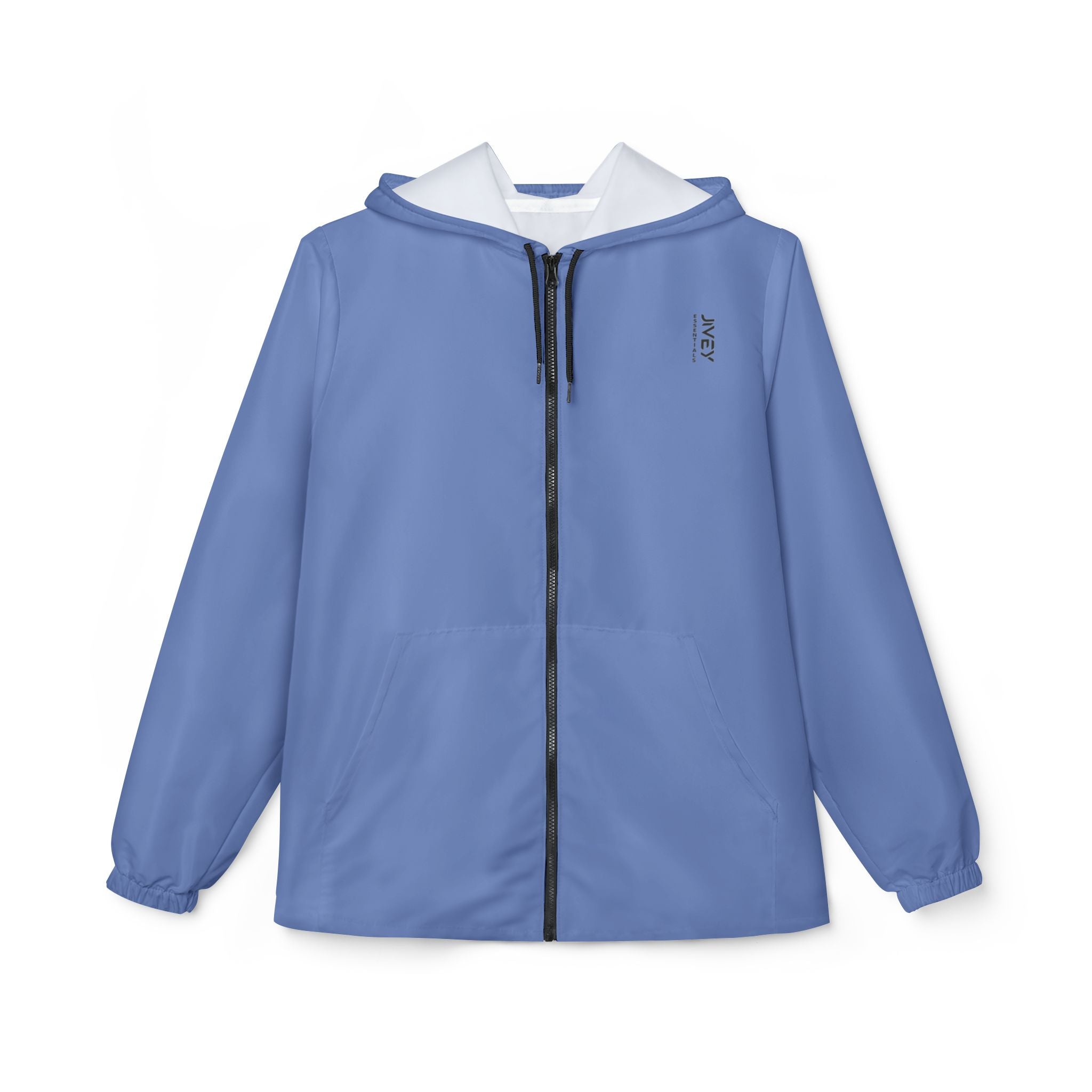 JIVEY Essentials Unisex Light-fabric Windbreaker Light Blue Jacket