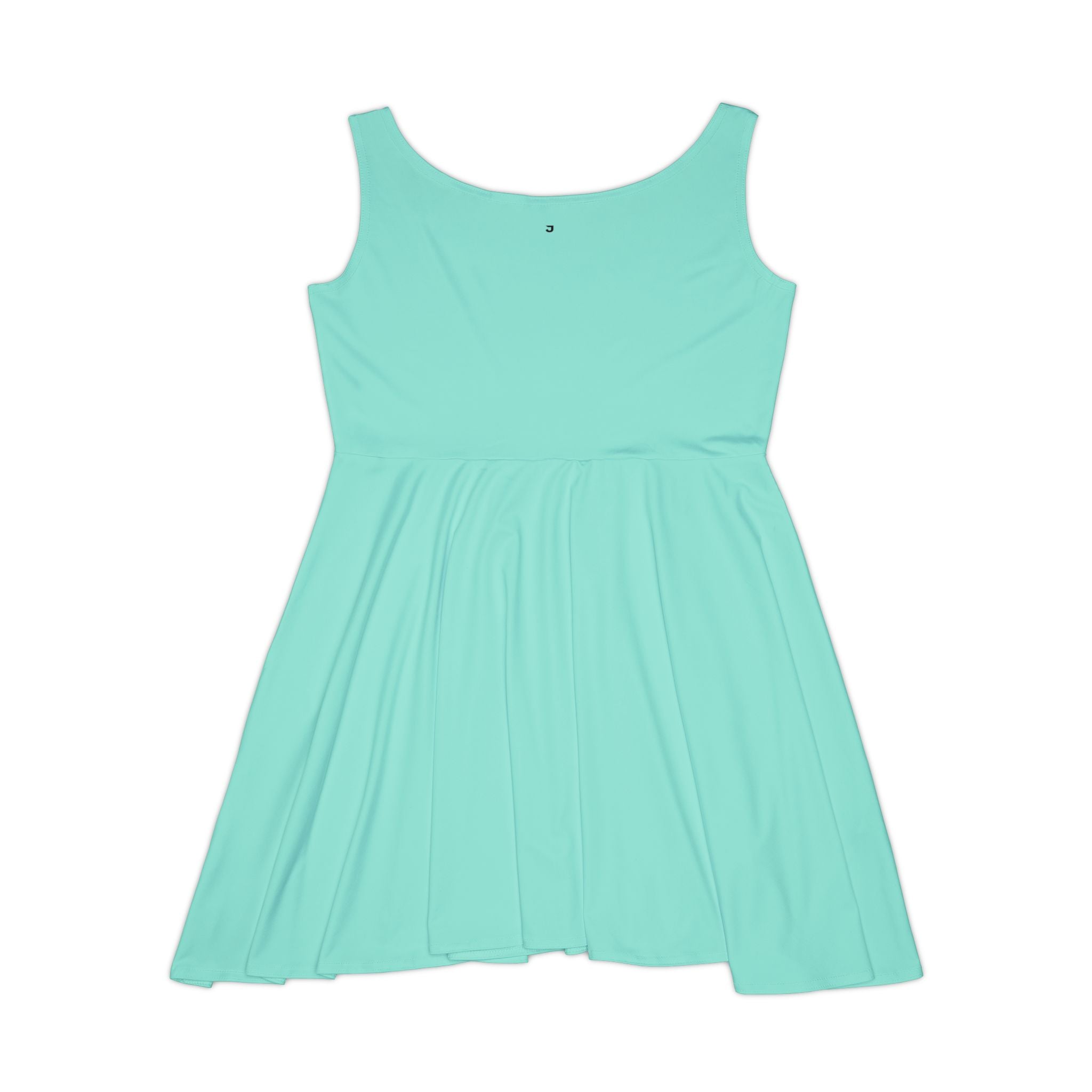 JIVEY Eminent Mid-length Comfy Aquamarine Skater Dress