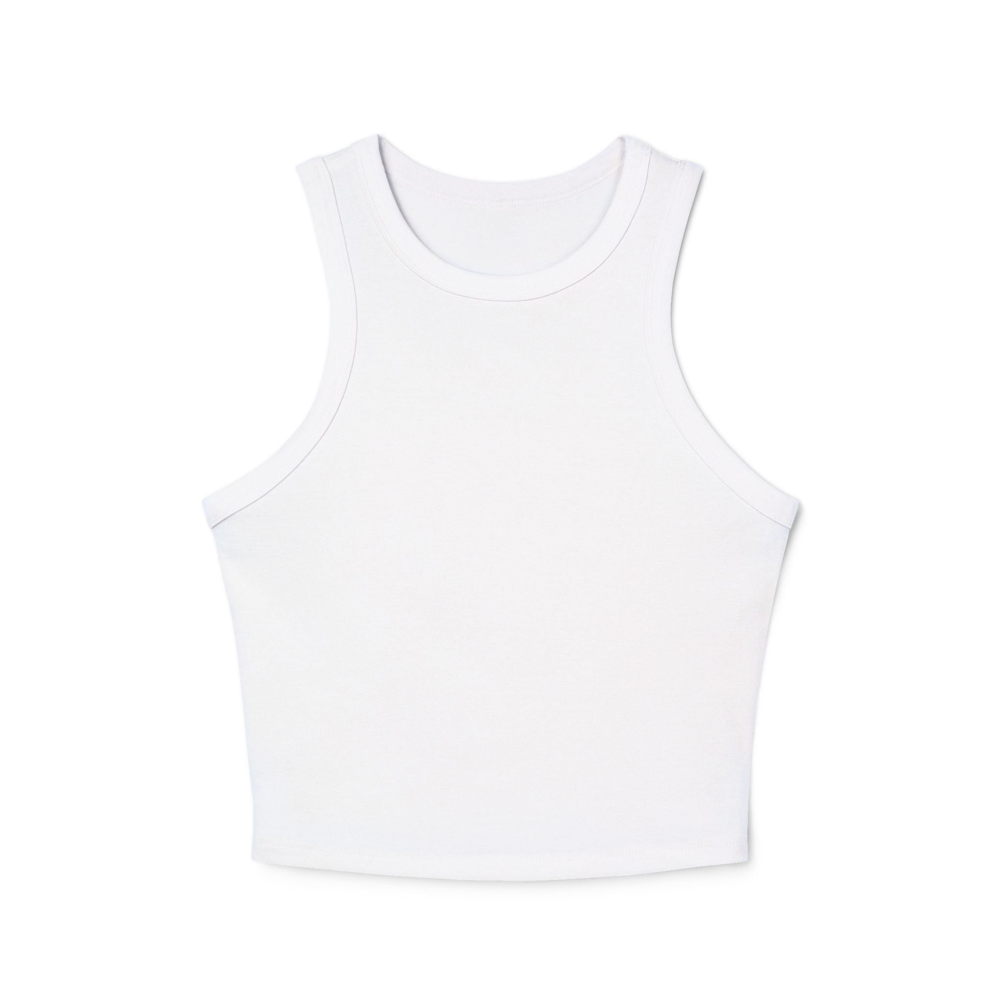 JIVEY Eminent Women's Light-fabric Micro Rib Racer Tank Top