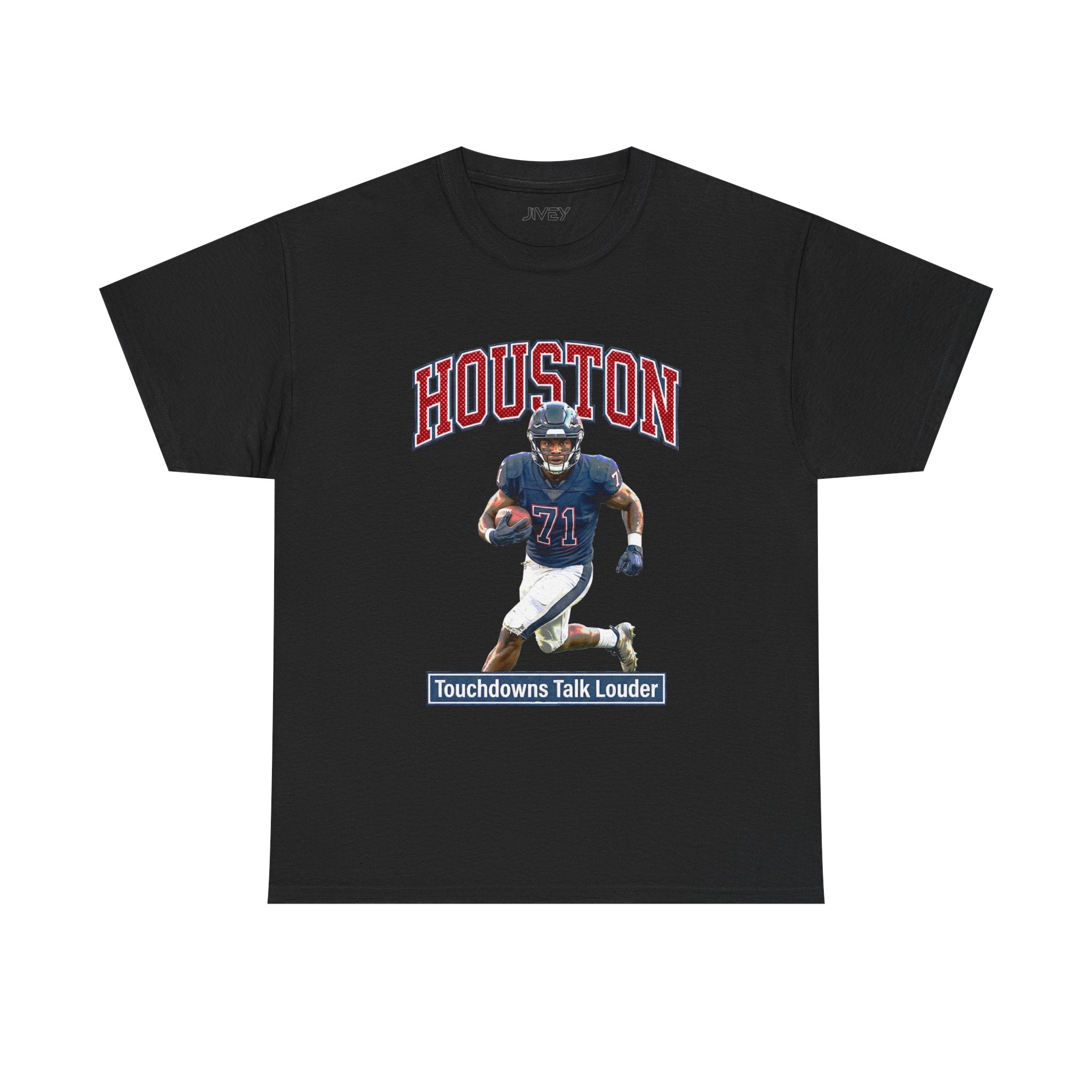 Huston Talk Louder Football T-shirt