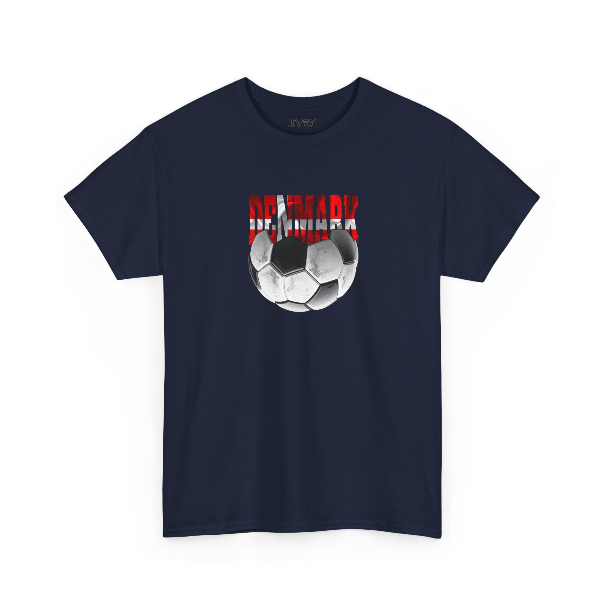 Denmark Soccer Fan Tee