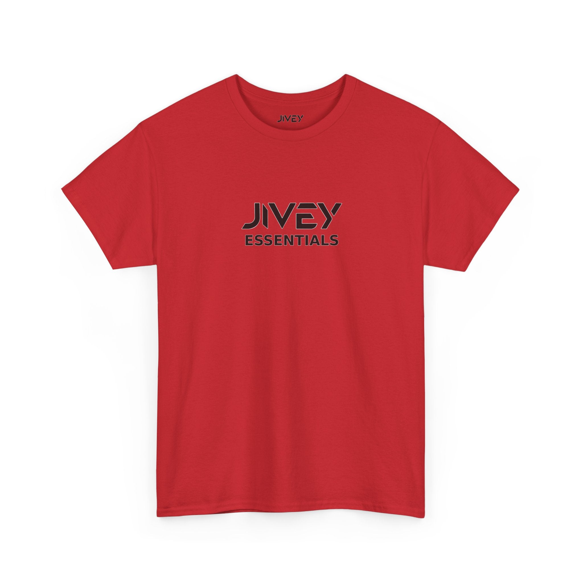 JIVEY Essentials Unisex Heavy Cotton Durable Washable Tee