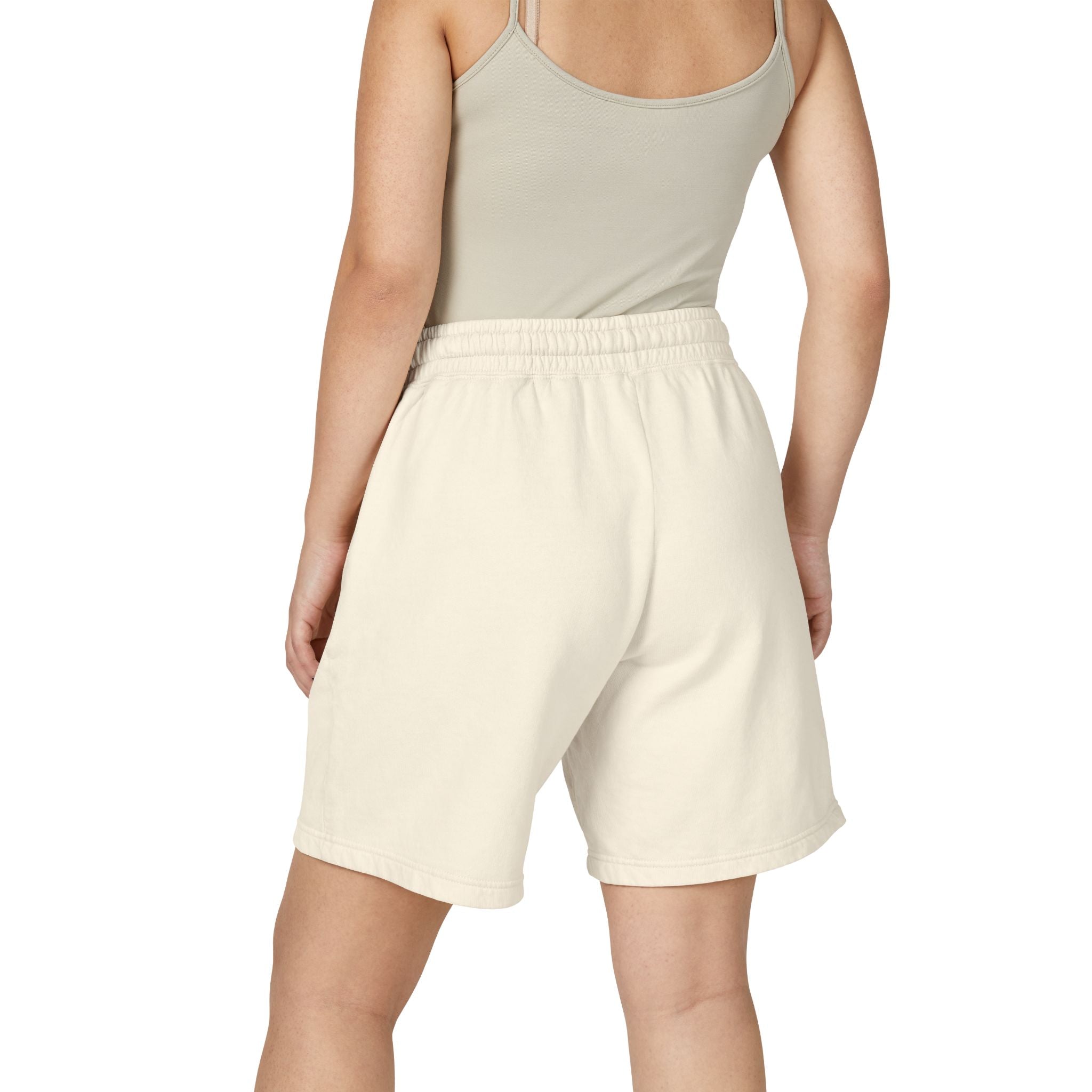JIVEY Essentials Unisex Garment-Dyed Lightweight Fleece Sweatshort