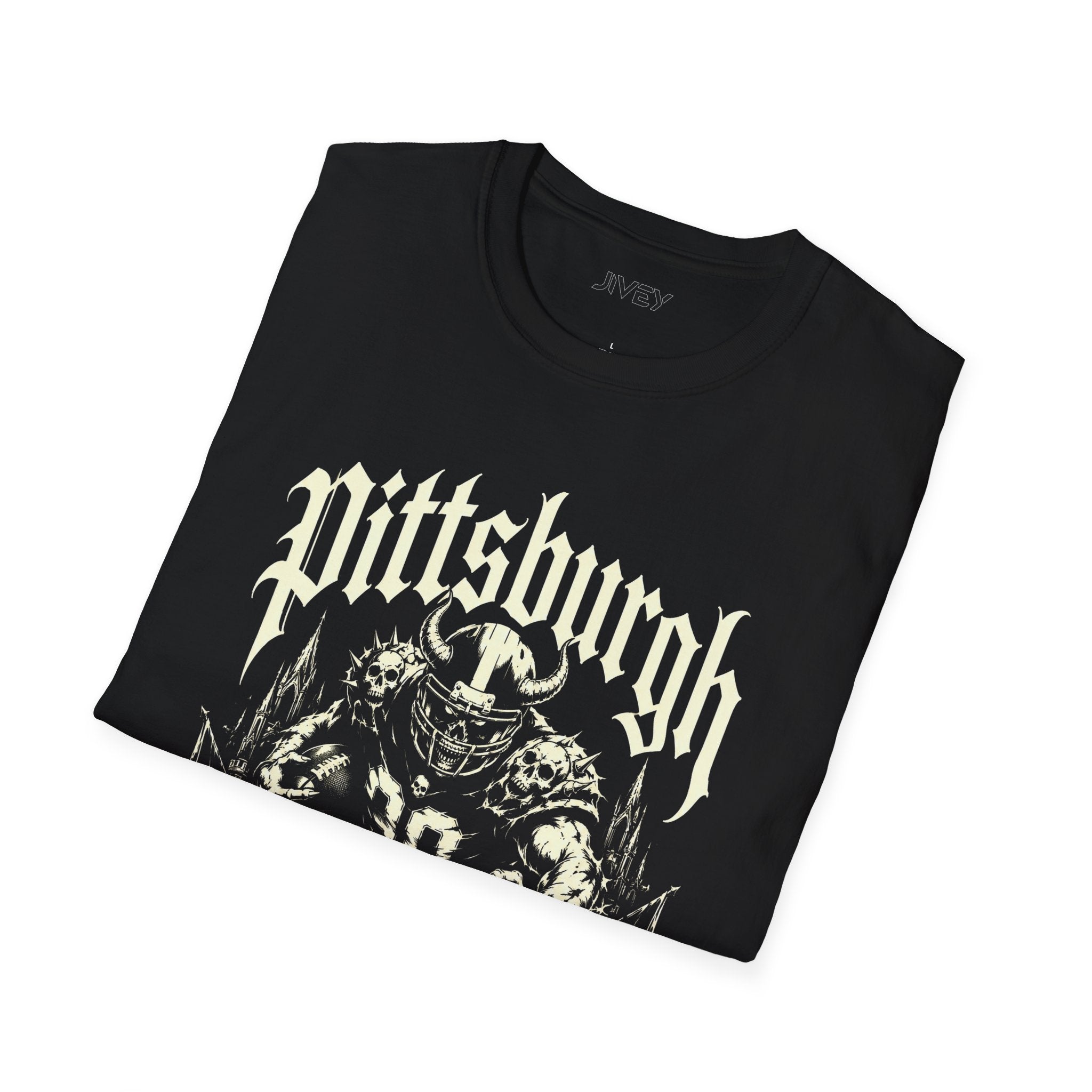 Pittsburgh Gothic Football Dark Tee