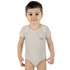 JIVEY Essentials Infant Baby Rib Short Sleeves Bodysuit