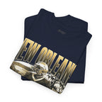 New Orleans End Zone Football Dark Tones T-shirt