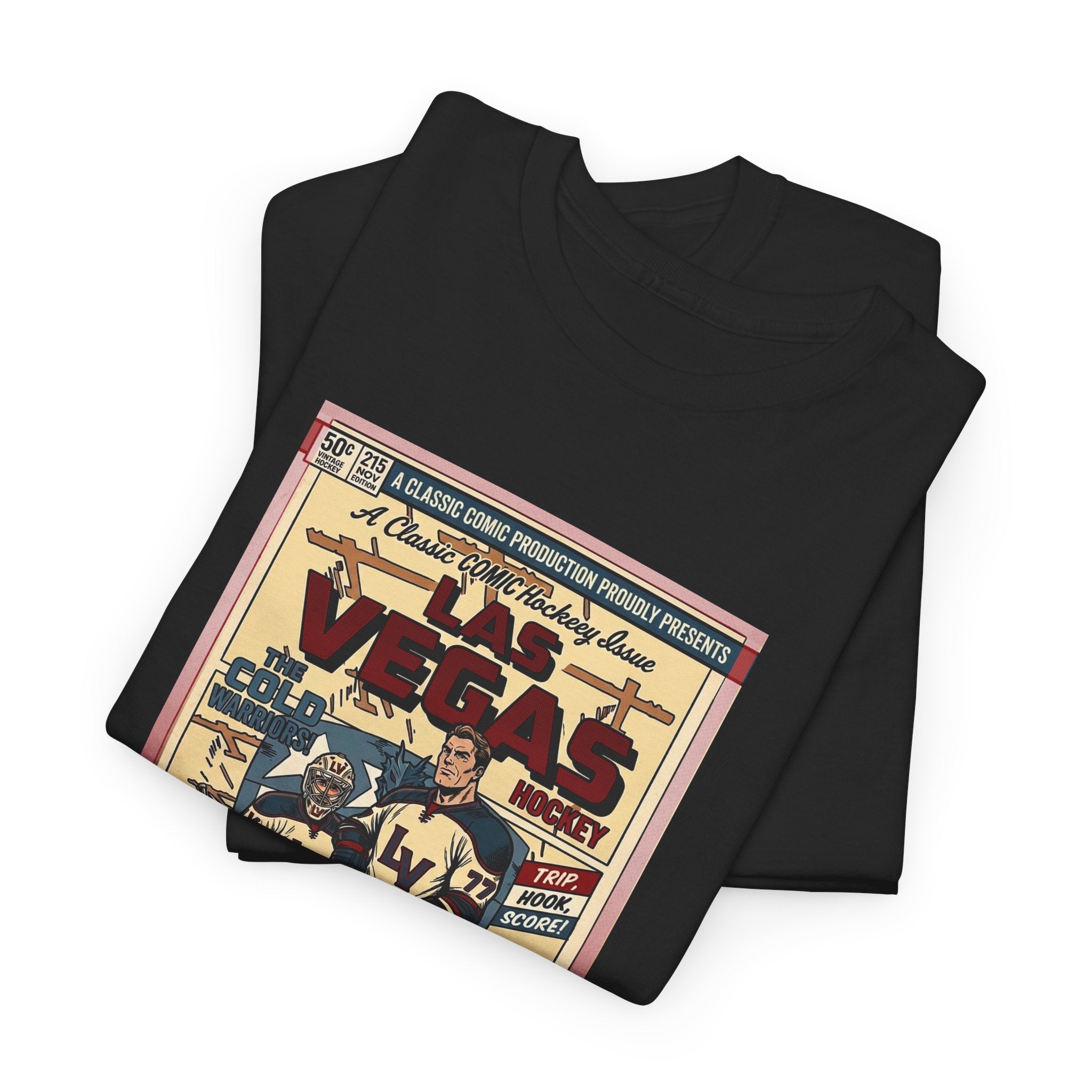 Las Vegas Comic book Hockey Tee Limited edition