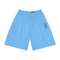 JIVEY Essentials Men’s Comfy-fit Moisture-wicking Denim Blue Sports Shorts