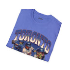 Toronto Baseball Big swing Blue Tee