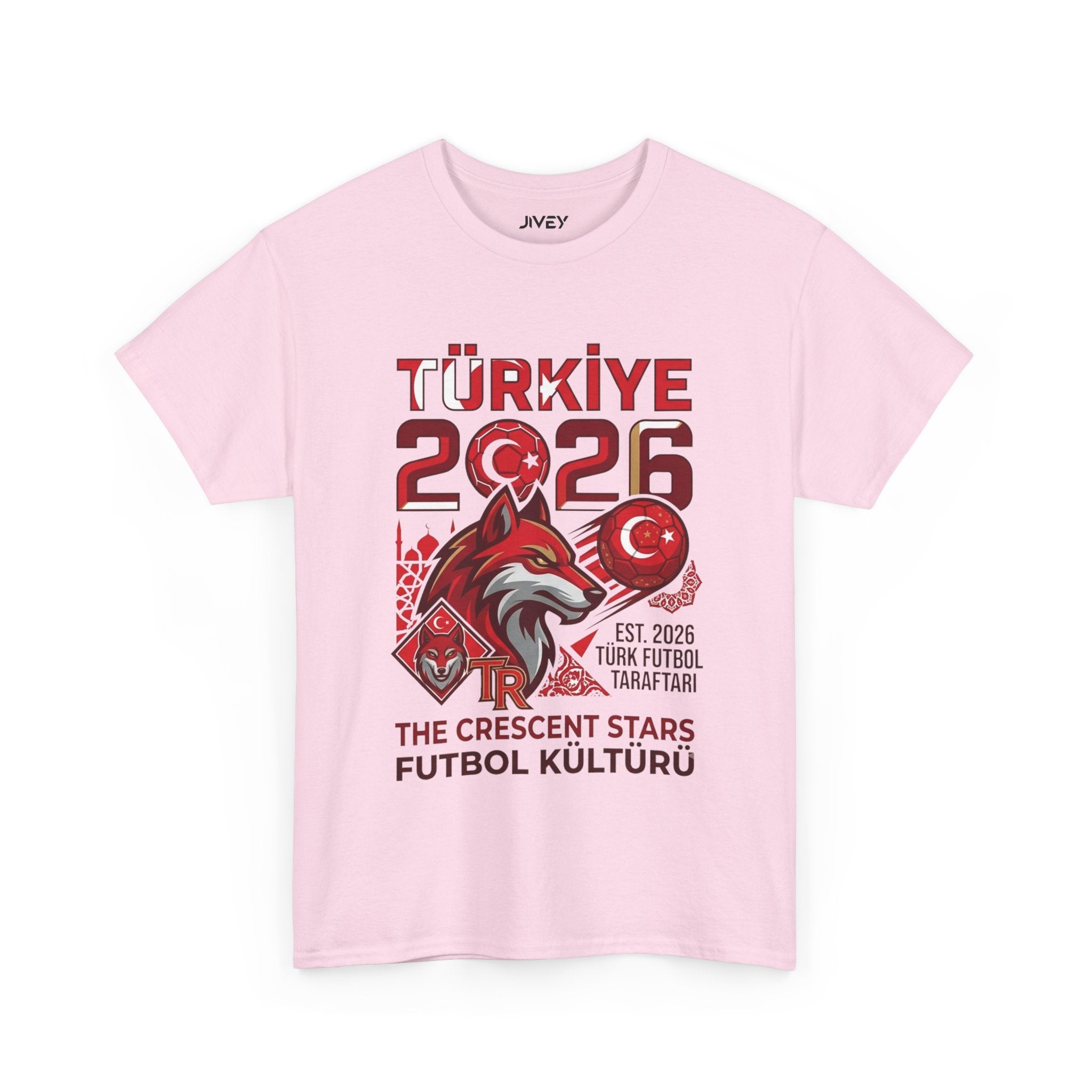 Turkiye Wolf Soccer Fan Tee
