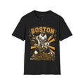 Boston slapshot Savage Hockey Black Tee
