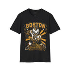 Boston slapshot Savage Hockey Black Tee