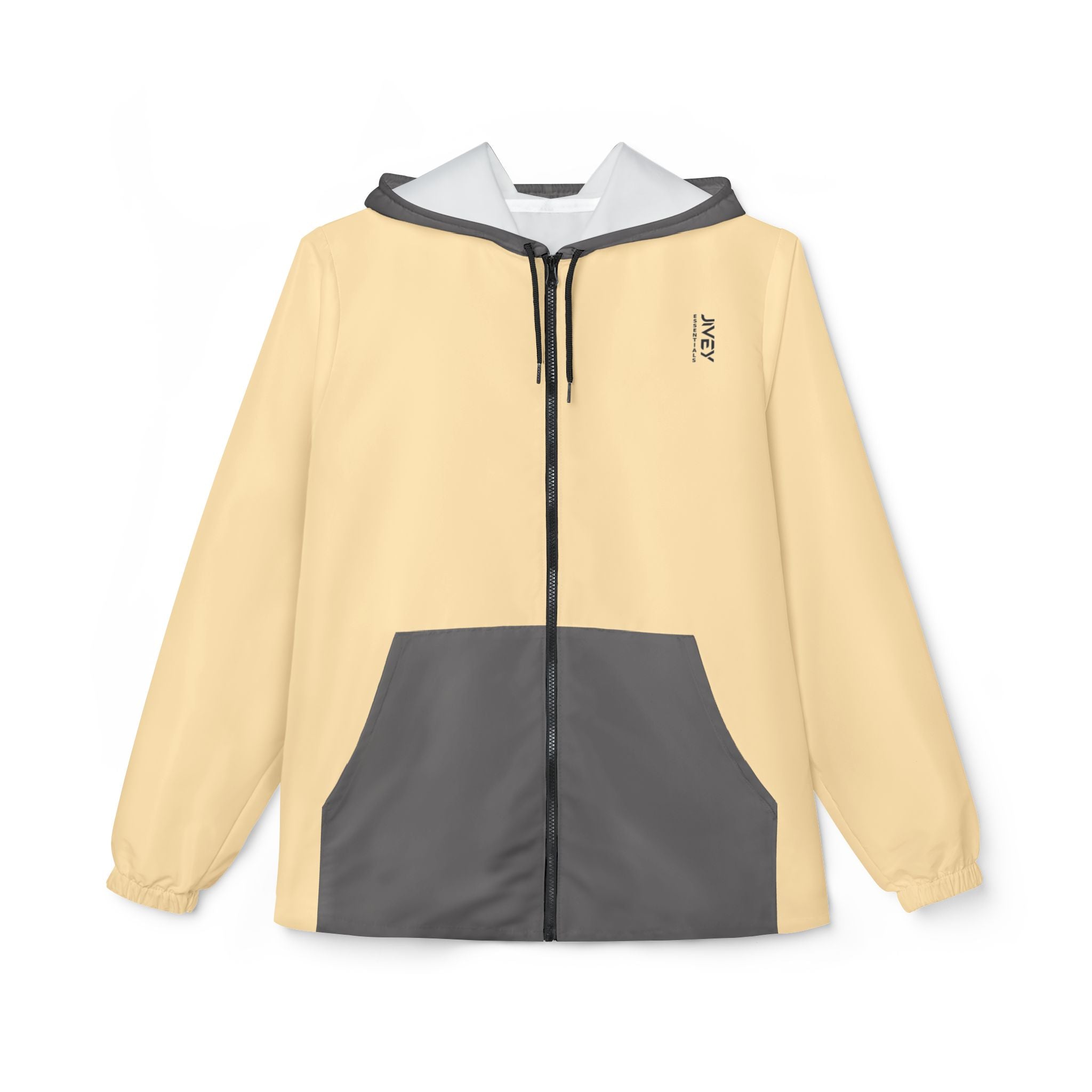 JIVEY Essentials Unisex Light-fabric Windbreaker Peach Jacket