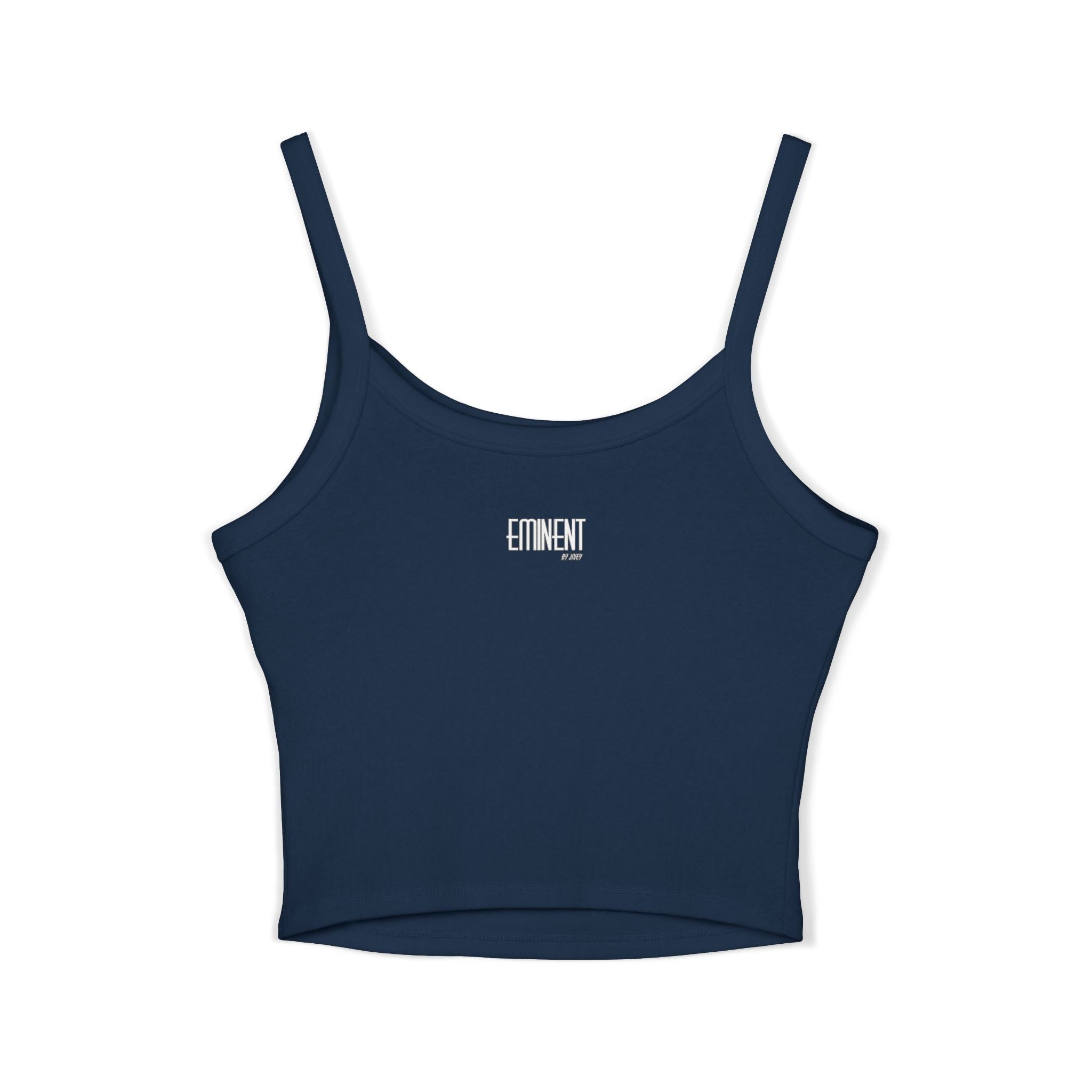 JIVEY Eminent Women's Mid length Spaghetti Crop Strap Tank Top