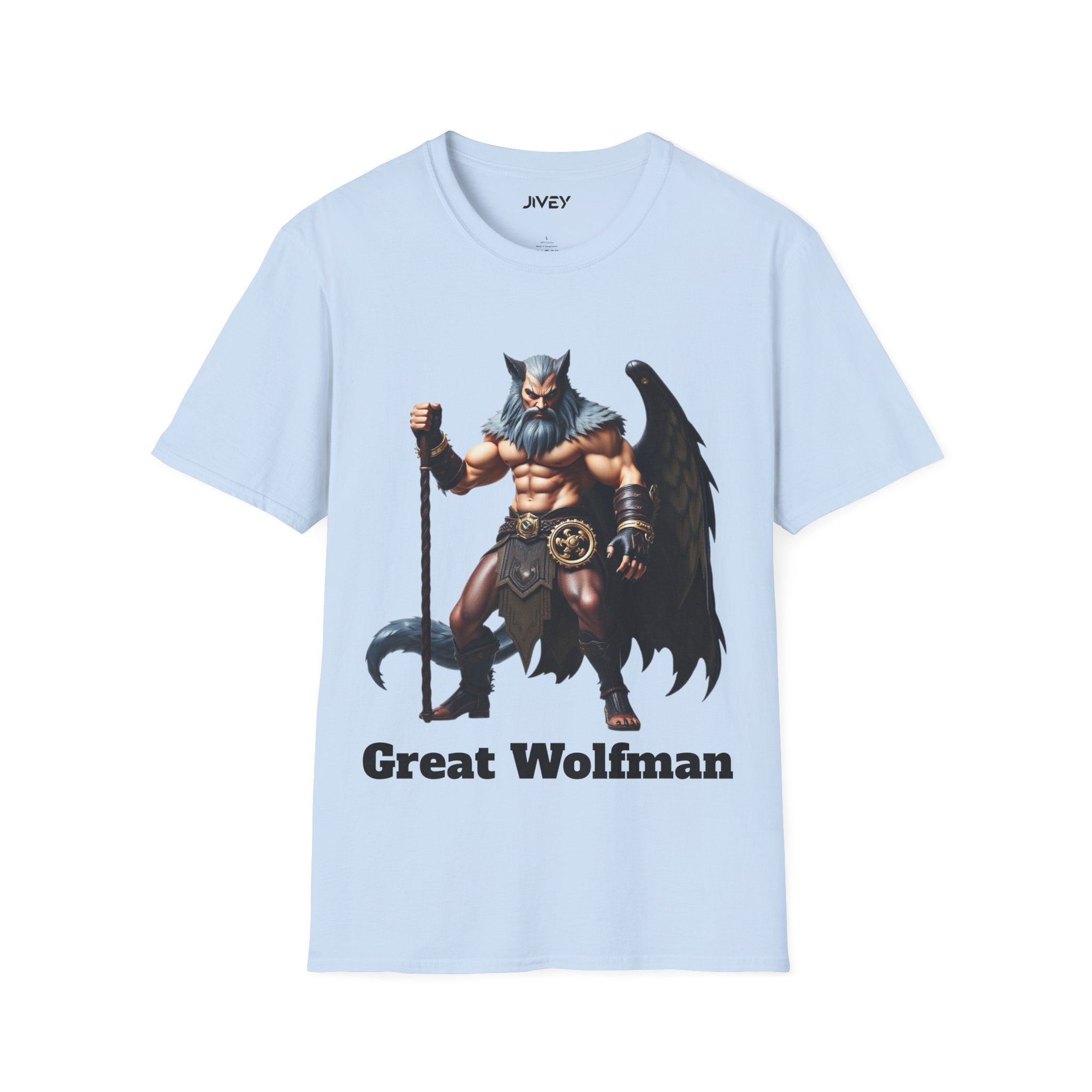 Great Wolfman Superhero Softstyle Tee