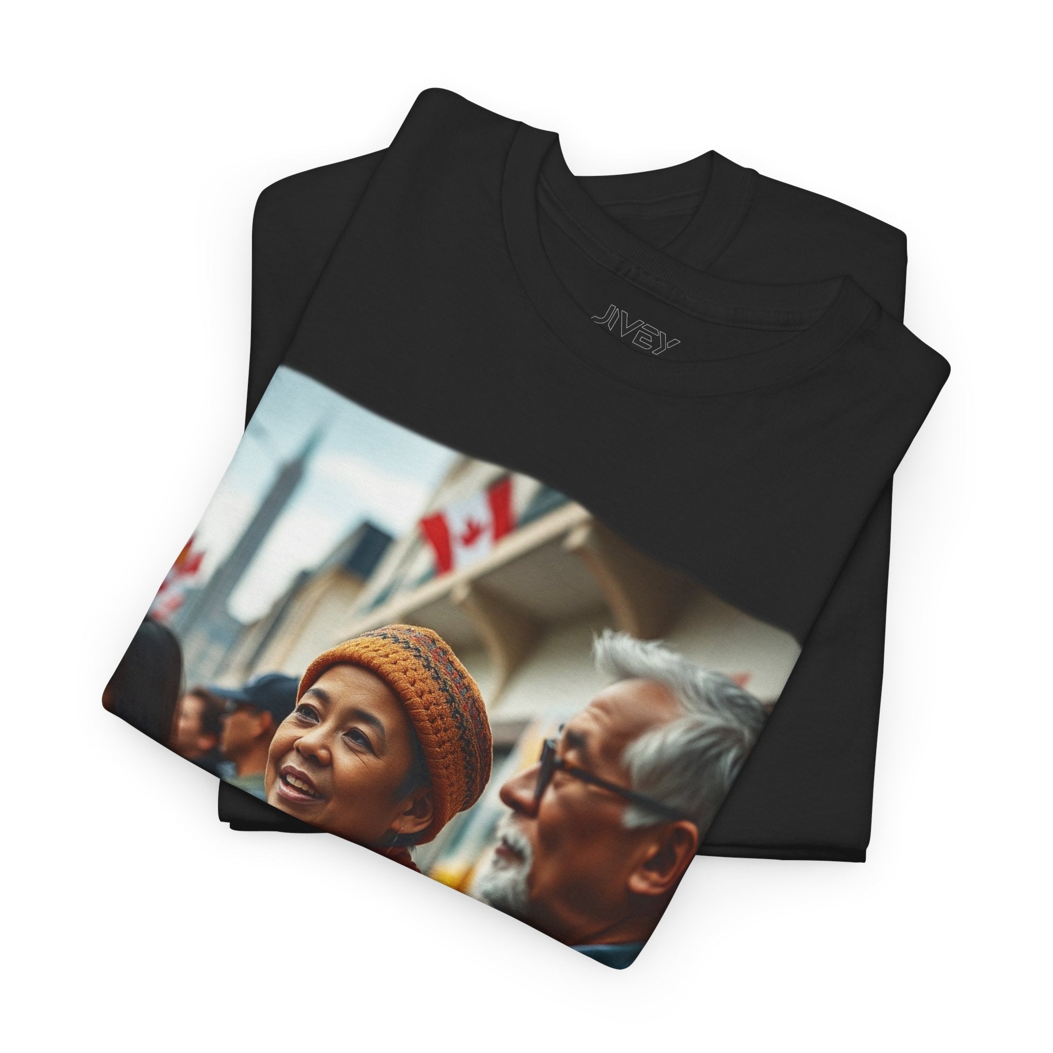 Multiculturalism in Canada Unisex Heavy Cotton Tee