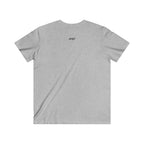JIVEY Essentials Fitted V-Neck Short Sleeve Cotton Tee