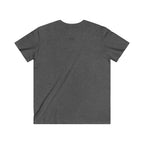 JIVEY Essentials Fitted V-Neck Short Sleeve Cotton Tee
