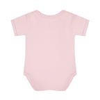 JIVEY Essentials Infant Baby Rib Short Sleeves Pink Bodysuit