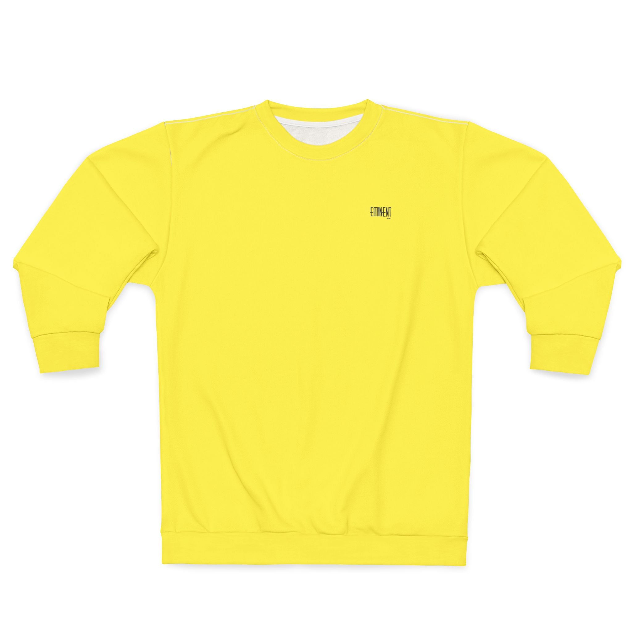 JIVEY Eminent Women's Classic-fit Lemon Yellow Sweatshirt