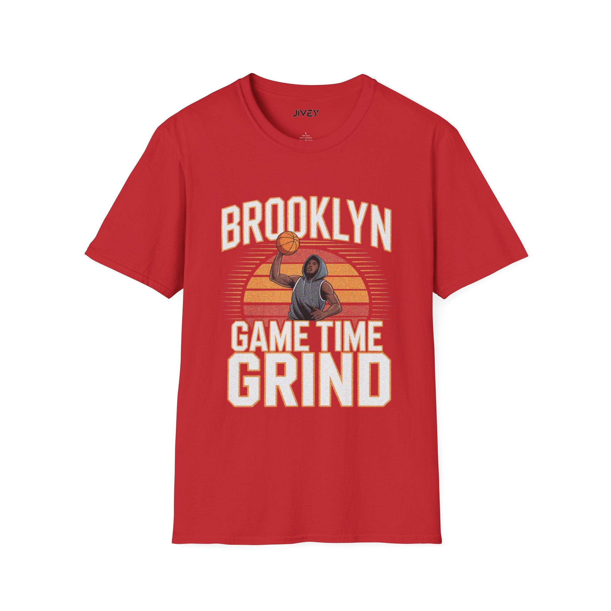 Brooklyn Game time Grind Red Tee
