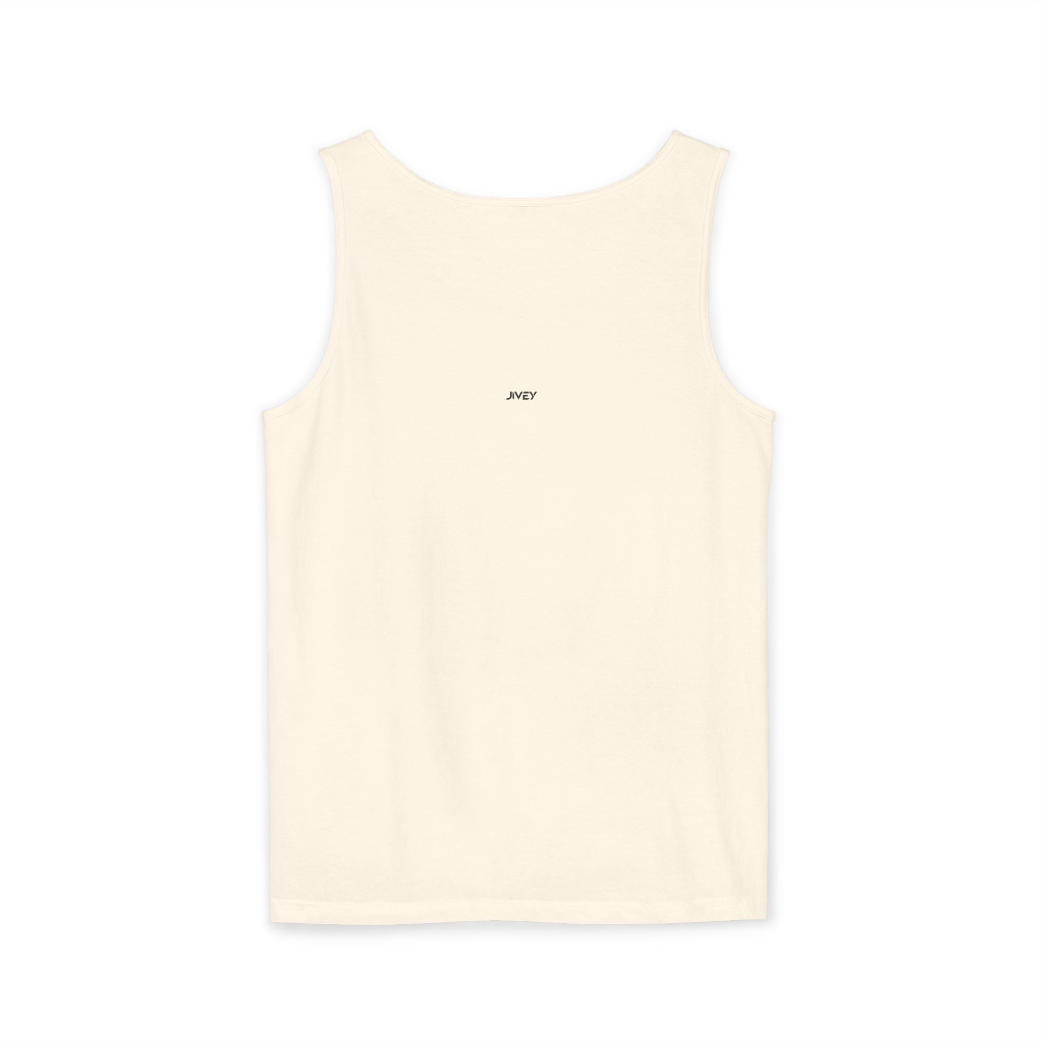 JIVEY Essentials Unisex Relaxed-fit Light Garment-Dyed Tank Top