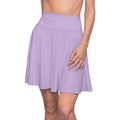 JIVEY Eminent Soft Versatile-fit Mauve Skater Skirt