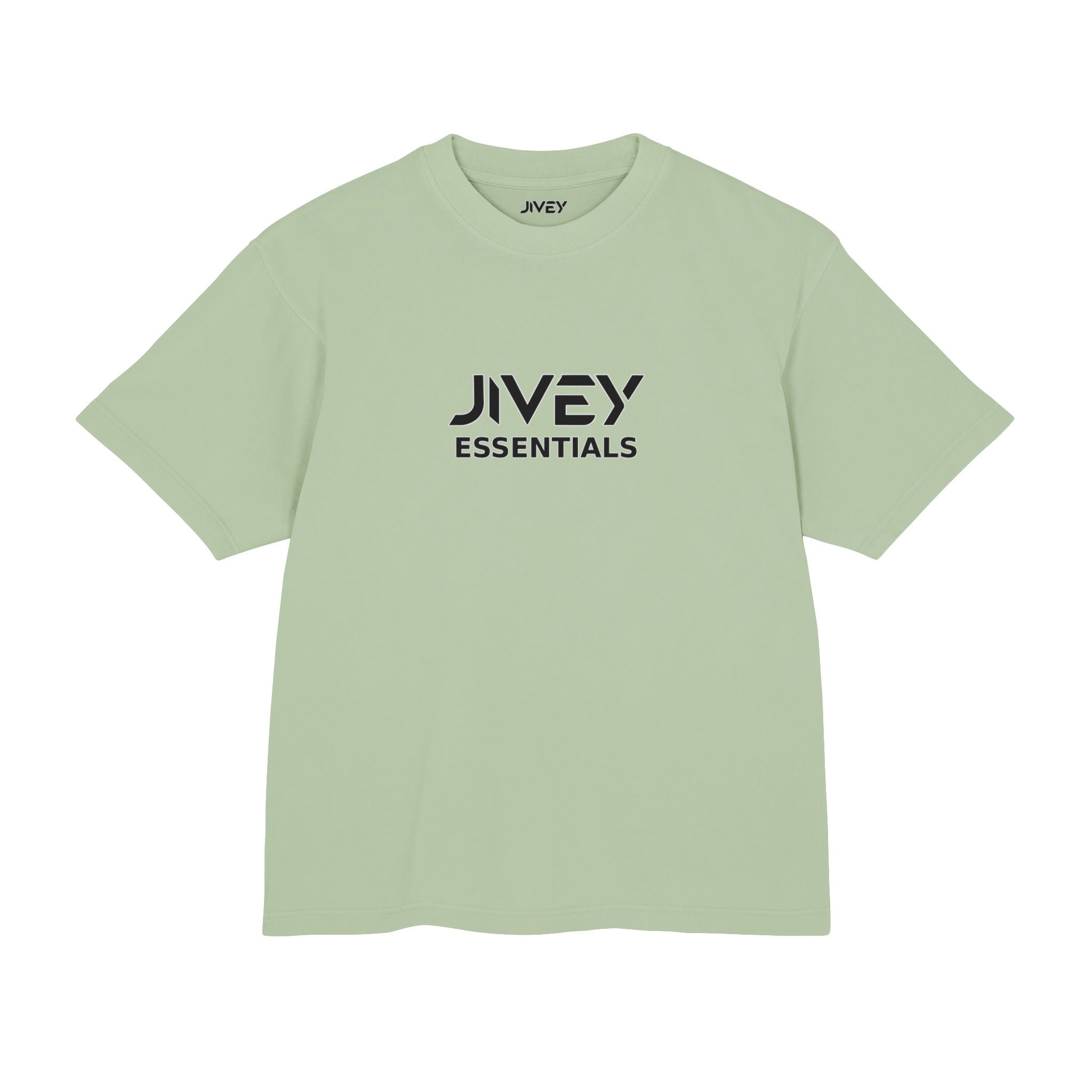 JIVEY Essentials Unisex Urban Heavy Combed Cotton Jersey Tee