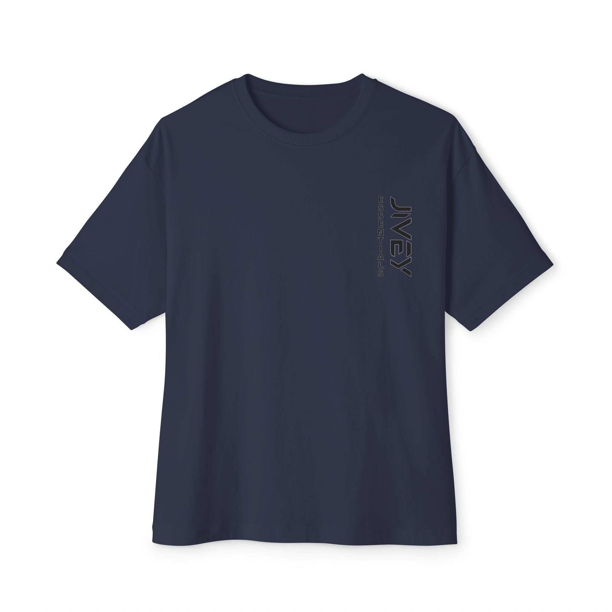 JIVEY Essentials Unisex Oversized Boxy Extra Soft Tee