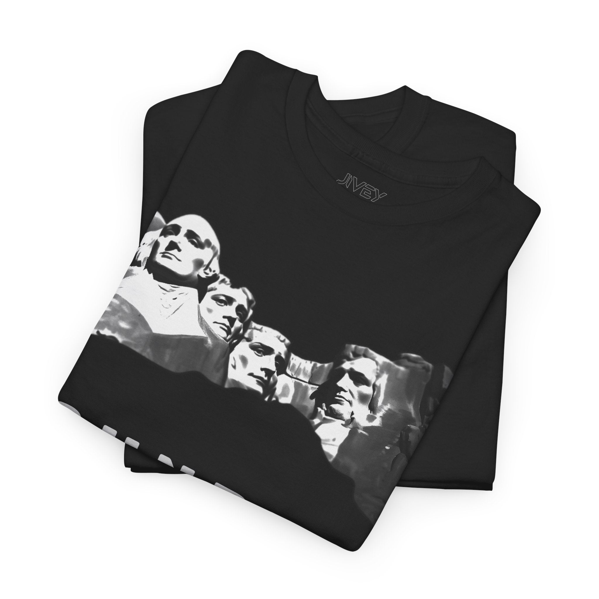 Mount Rushmore Unisex Heavy Cotton Tee