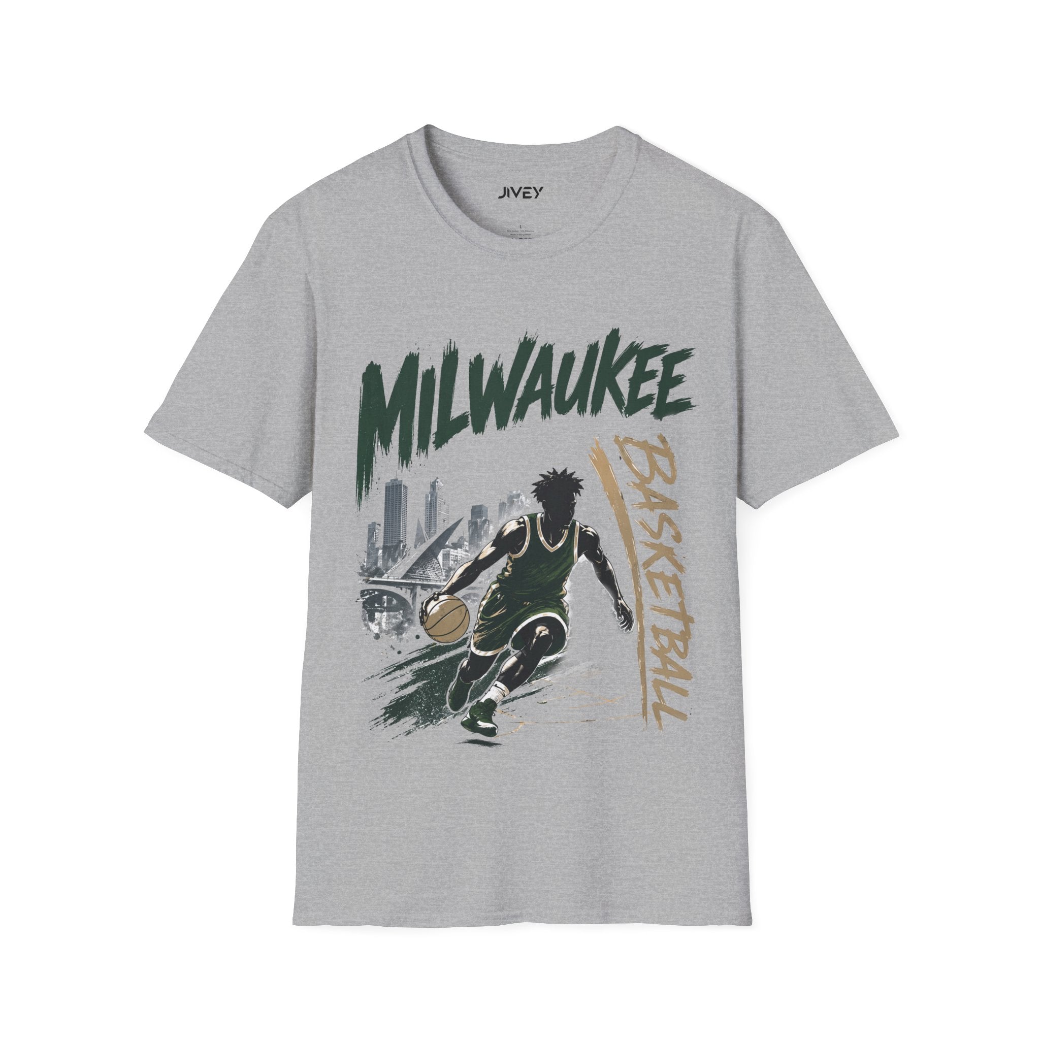 Milwakee City Basketball Tee