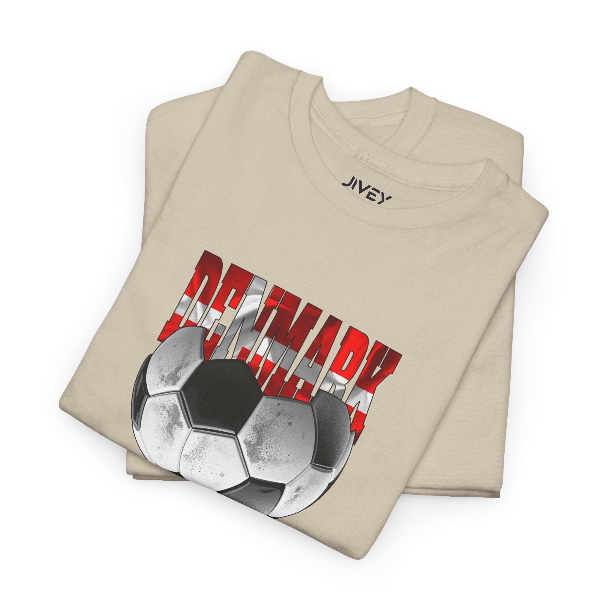 Denmark Soccer Fan Tee