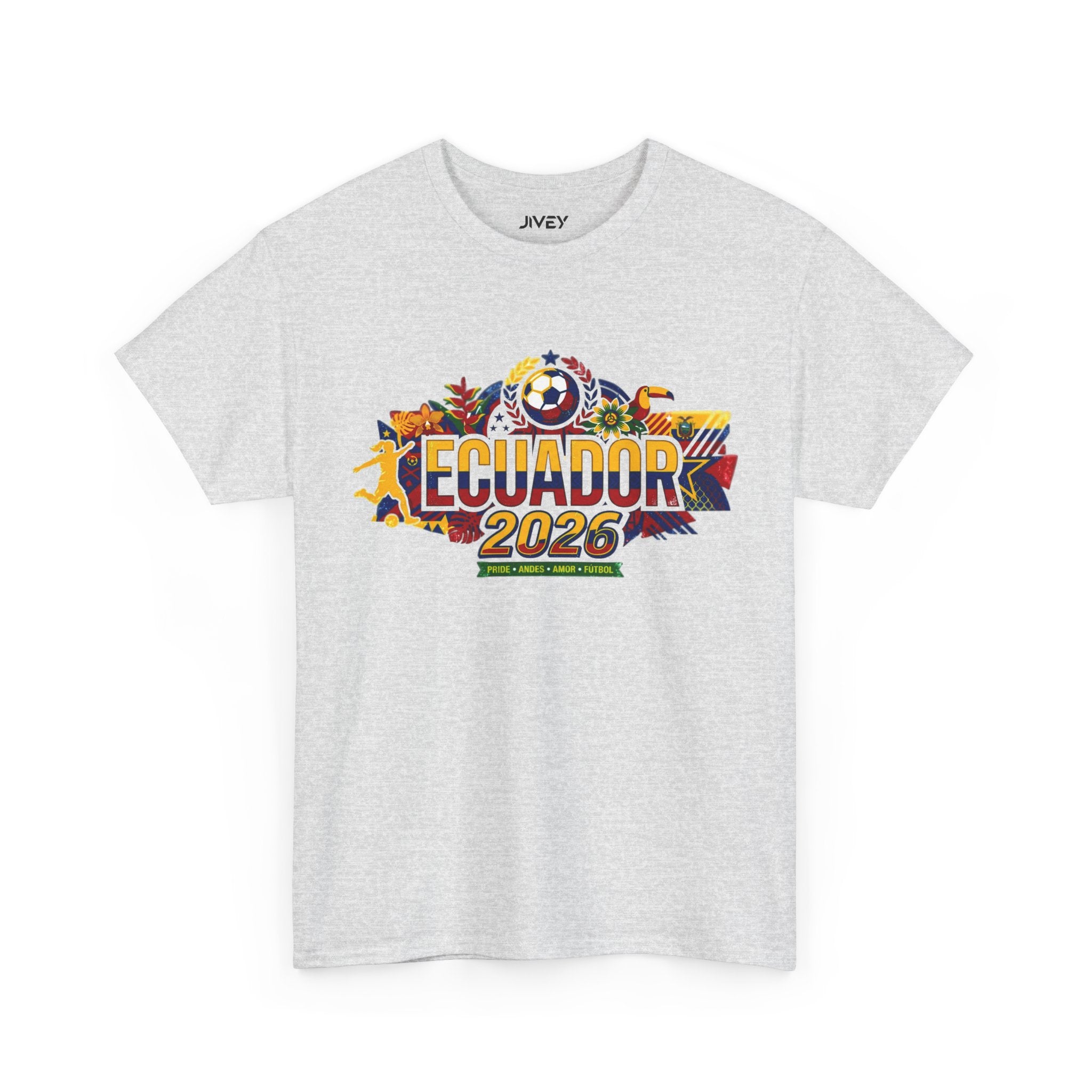 Ecuador Soccer Fan Tee