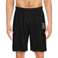 JIVEY Essentials Men's Moisture-wicking Black Basketball Shorts