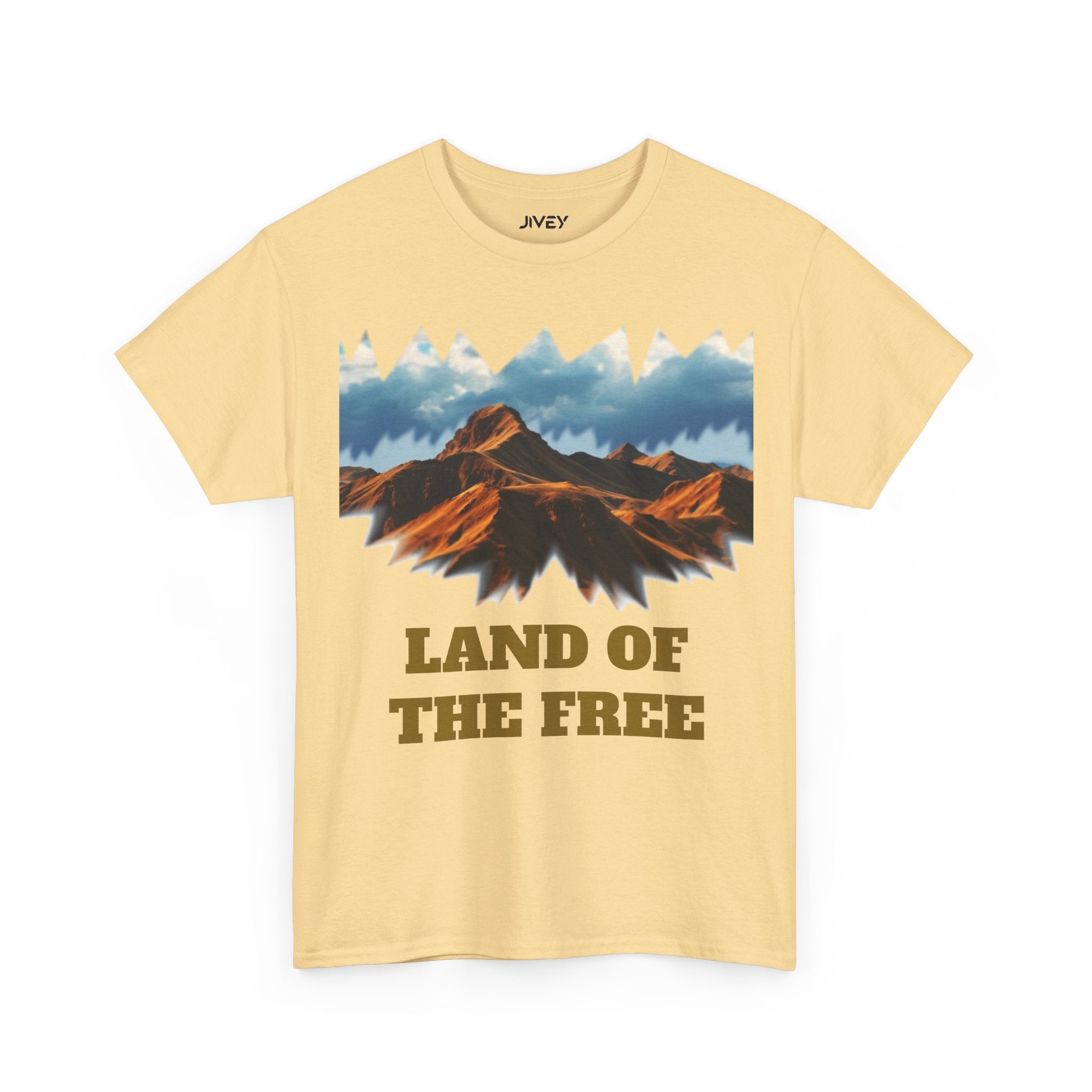 Land of the Free Unisex Heavy Cotton Tee