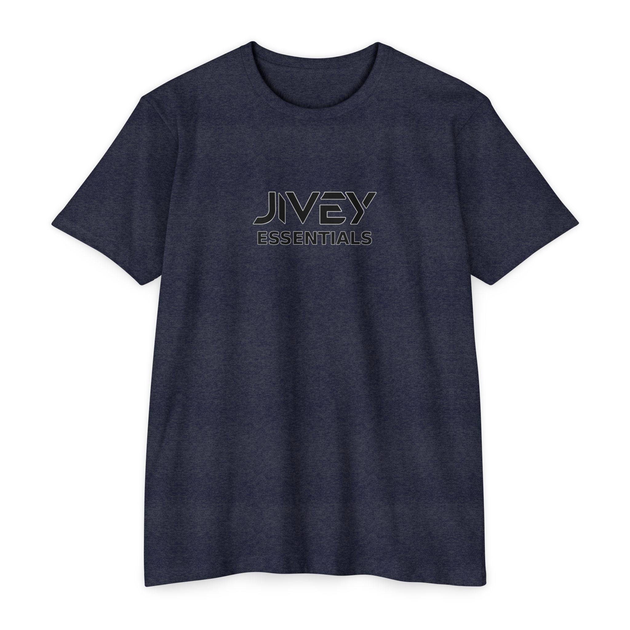 JIVEY Essentials Unisex CVC Soft Breathable Durable Jersey T-shirt