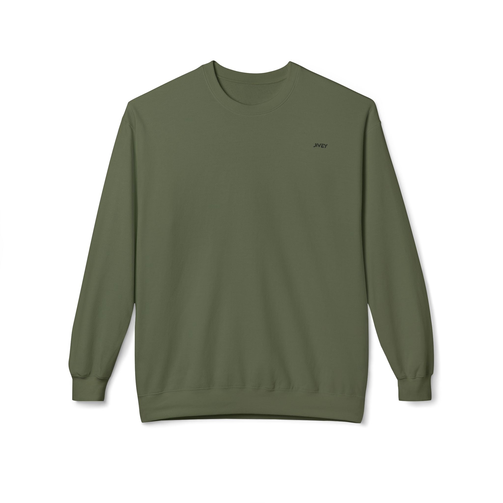 JIVEY Essentials Unisex Midweight Softstyle Fleece Crewneck Sweatshirt