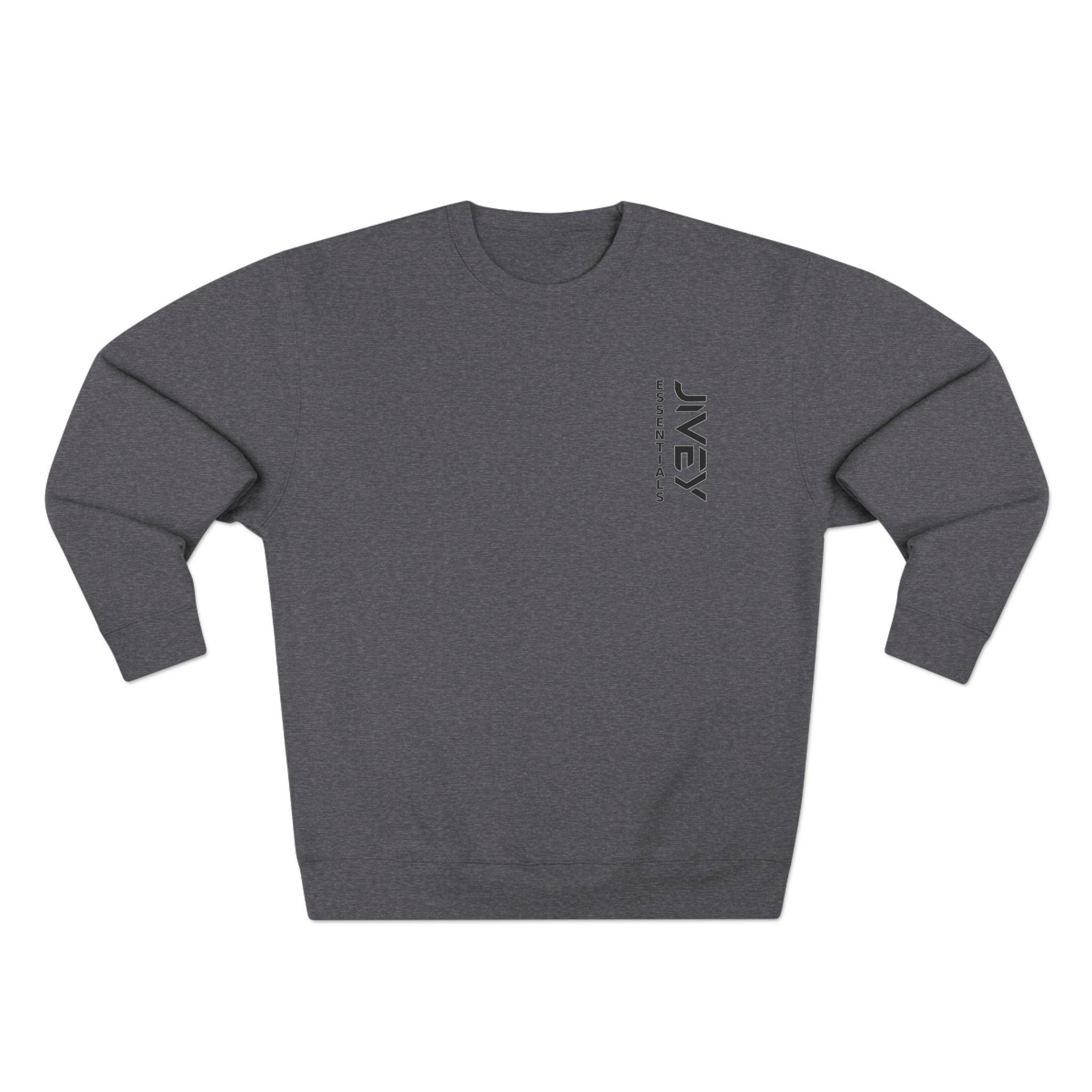 JIVEY Essentials Unisex Crewneck Medium-heavy Cotton Sweatshirt