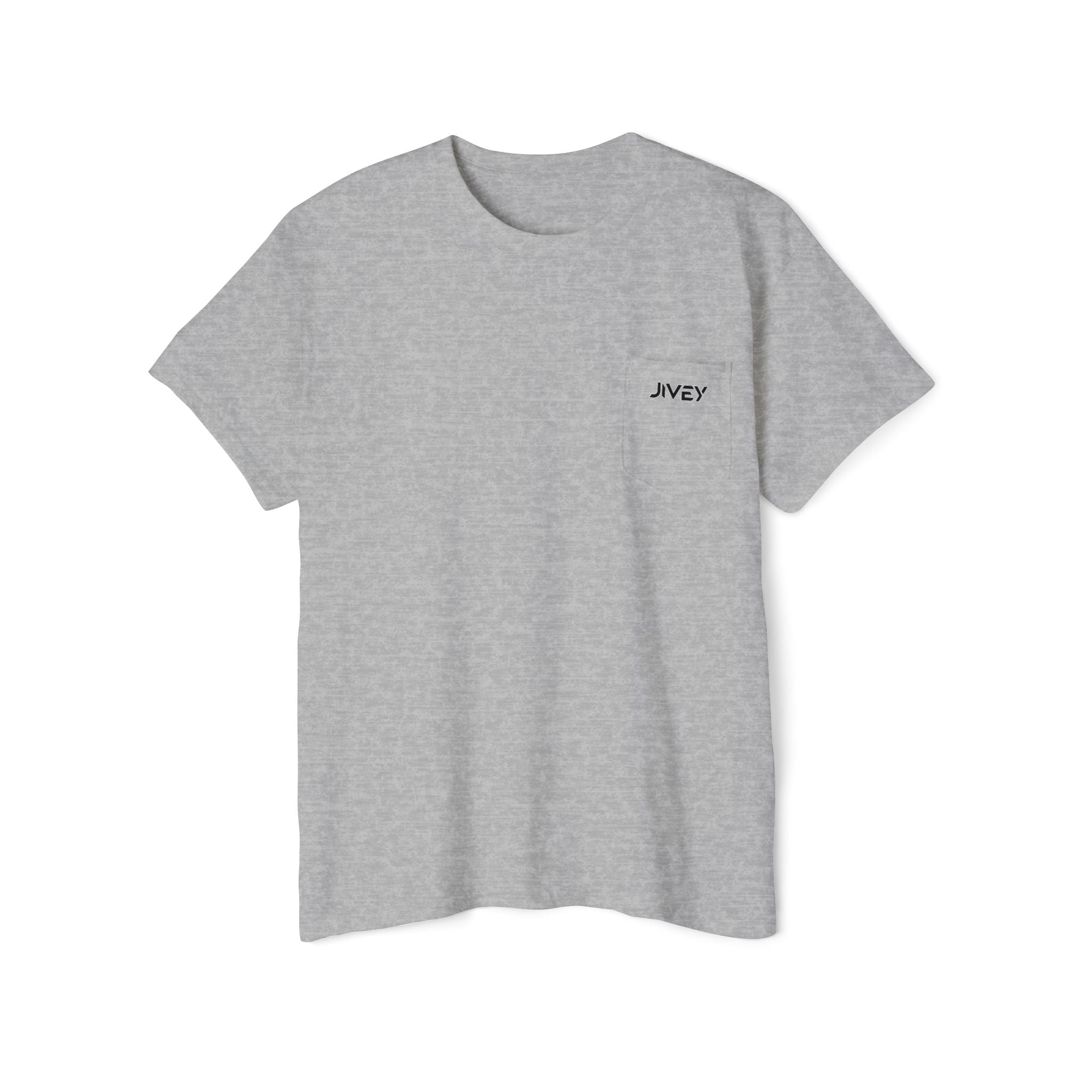 JIVEY Essentials Unisex Heavy Cotton Pocket Tee