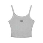 JIVEY Eminent Women's Mid length Spaghetti Crop Strap Tank Top