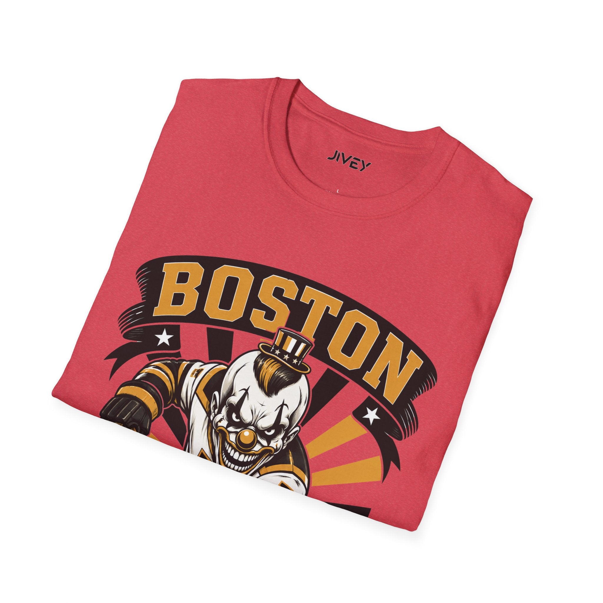 Boston slapshot Savage Hockey Red Tee