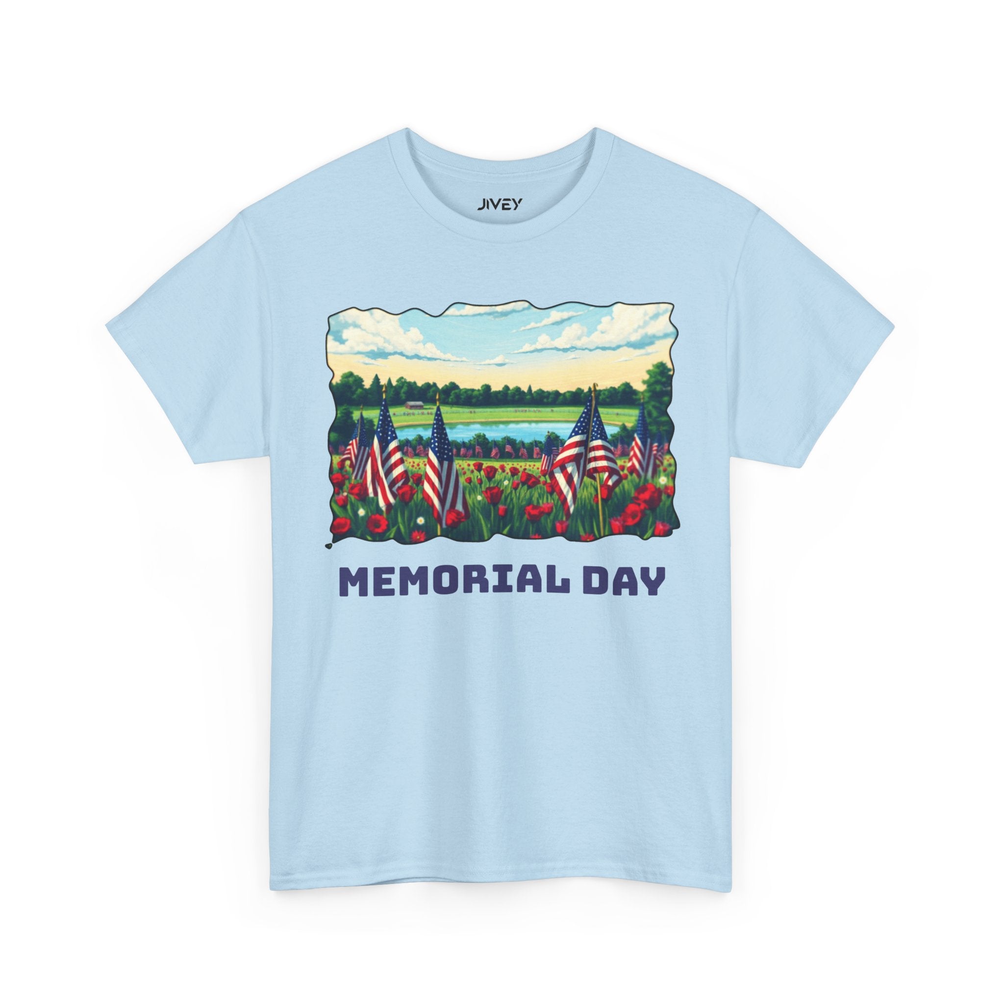 Memorial Day Unisex Heavy Cotton Tee